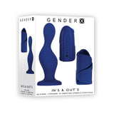 Gender X In's & Out's Dildo and Stroker Blue