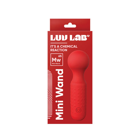 Love Lab MW65 Mini Wand Silicone Red