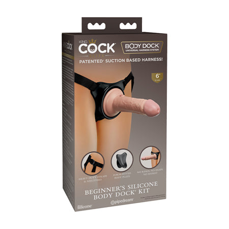 King Cock Elite Beginner's Silicone Body Dock Kit