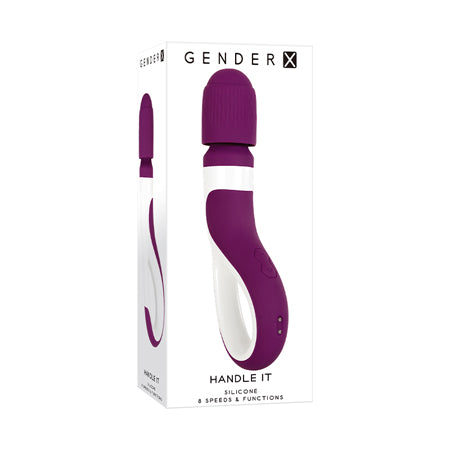 Gender X Handle It Wand Vibrator Silicone Rechargeable