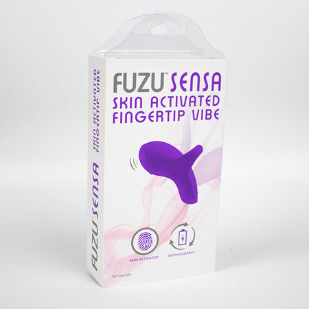 Fuzu Sensa recargable activado por la piel Fingertip Vibe