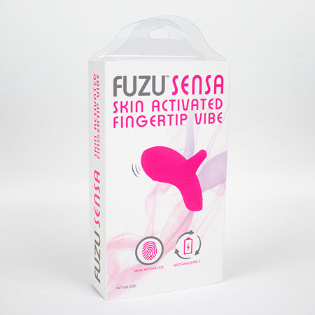 Fuzu Sensa recargable activado por la piel Fingertip Vibe