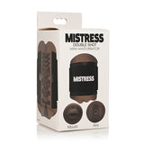 Curve Toys Mistress Double Shot Mini Masturbador Culo y Boca Oscuro