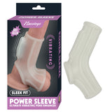 Power Sleeve Ribbed Fit Vibrating Penis Enhancer