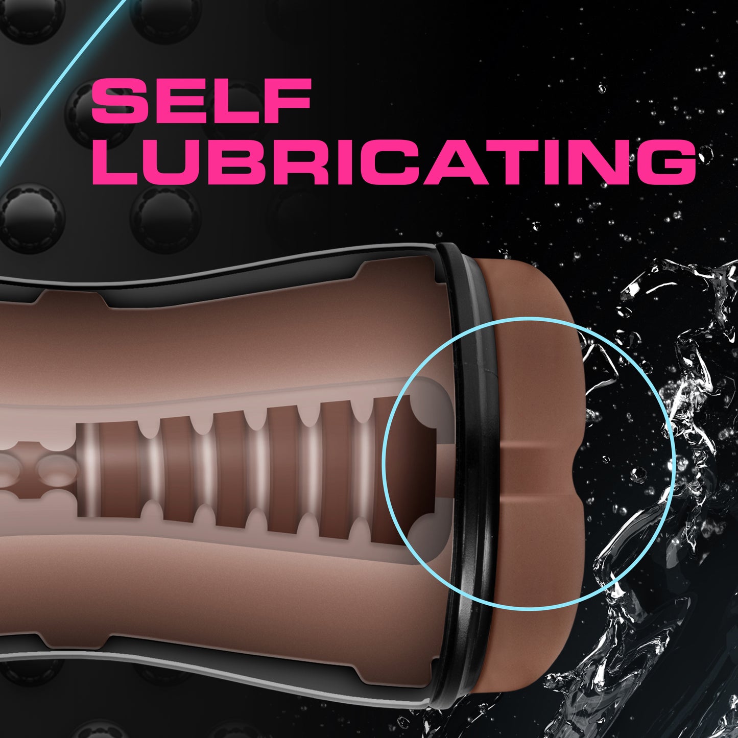 Loverboy - the Dj - Self Lubricating Stroker - Brown