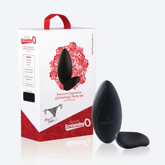 VIBRATING PANTIES | PREMIUM ERGONOMIC REMOTE PANTY SET