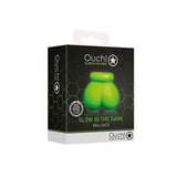 Ouch! Glow Ball Sack - Glow In The Dark - Green