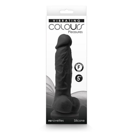 Colours Pleasures Vibrating 5" Dildo