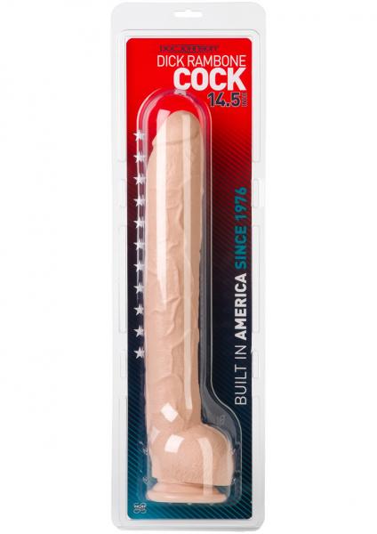 Dick Rambone Polla enorme de 16,7 pulgadas