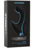 Masajeador de próstata recargable Optimale Vibrating P-Curve Black