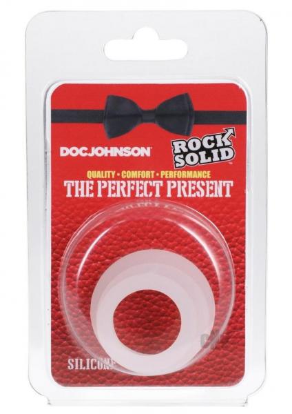 Rock Solid Perfect Present Silicone Cock Ring Holiday Edition