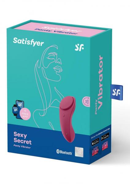 Satisfyer Sexy Secret Vino Tinto