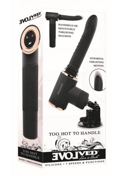 Evolved Too Hot To Handle Thrusting Sex Machine Black