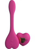 Natya Silicone Rechargeable Couples Vibrator with Remote Control