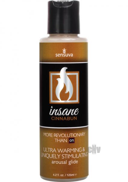 Sensuva Erosense Insane Arousal Lubricante 4.2oz - Cinnabun