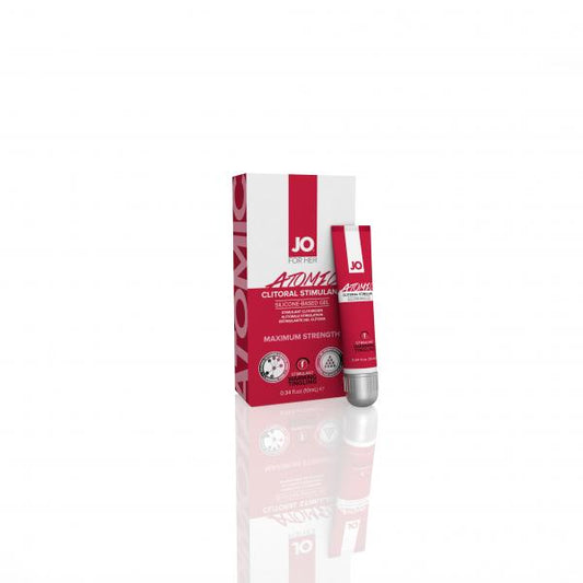 JO Atomic Clitoral Gel - Warming - Stimulant (Silicone-Based)