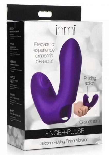 Finger-pulse Silicone Pulsing Finger Vibrator