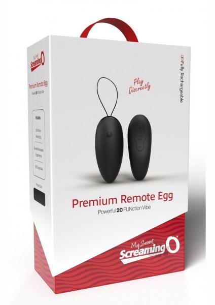 Control remoto premium negro huevo