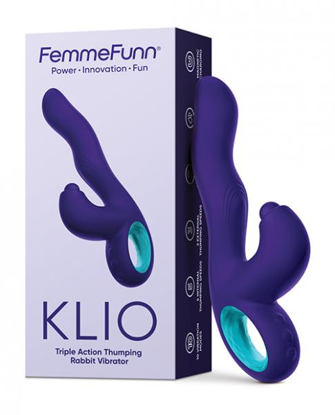 Femme Funn Klio Triple Action Rabbit - Púrpura Oscuro