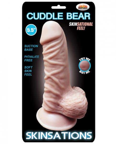 Skinsations Cuddle Bear Consolador de 5,5 pulgadas