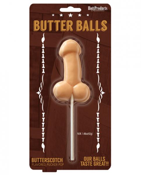 Bolas De Mantequilla Pecker Pop Butterscotch