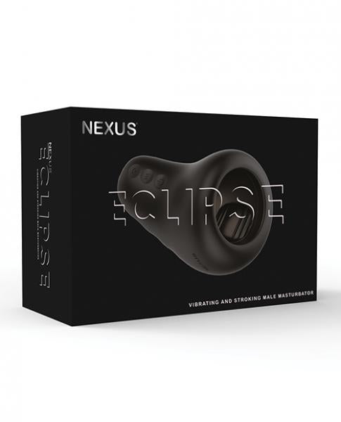Nexus Eclipse Masturbador Vibrador y Acariciante - Negro