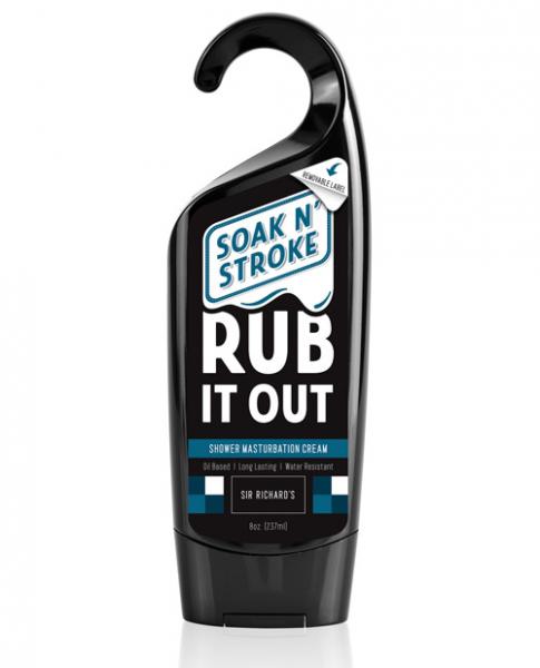 Soak N Stroke Rub It Out Shower Masturbation Cream