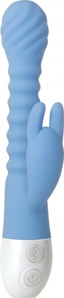 Bendy Bunny Blue Flexible Rabbit Vibrator