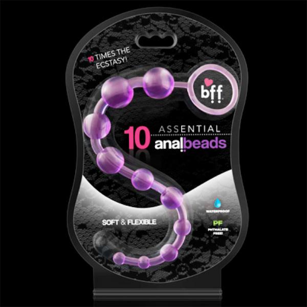 Assential Anal Beads 10 Purple