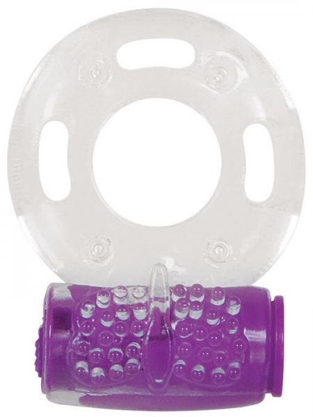 Ring True Unique Pleasure Rings Kit Clear Purple 3 Pack
