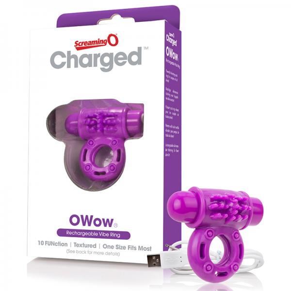 Charged Owow Rechargeable Vibe Ring