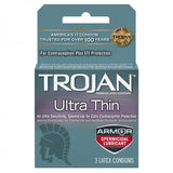 Trojan Ultra Thin Armor (spermicidal) 3pk