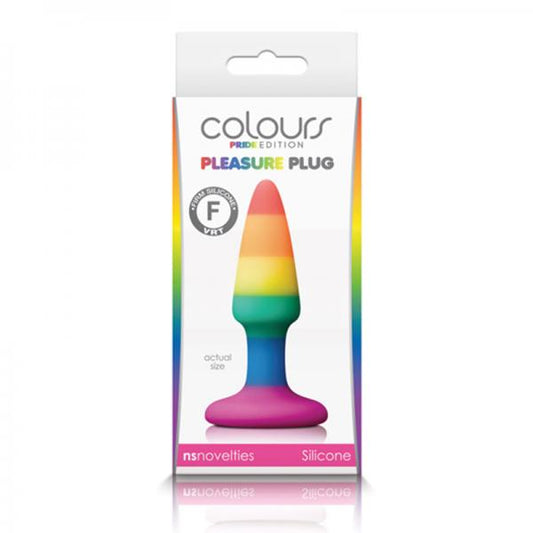Colours Pride Edition Pleasure Plug Rainbow Mini