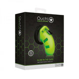 ¡Ay! Jaula para pene Glow modelo 20 de 3,5 pulgadas. - Brilla en la oscuridad - Verde