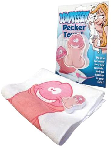 Compressed Pecker Towel