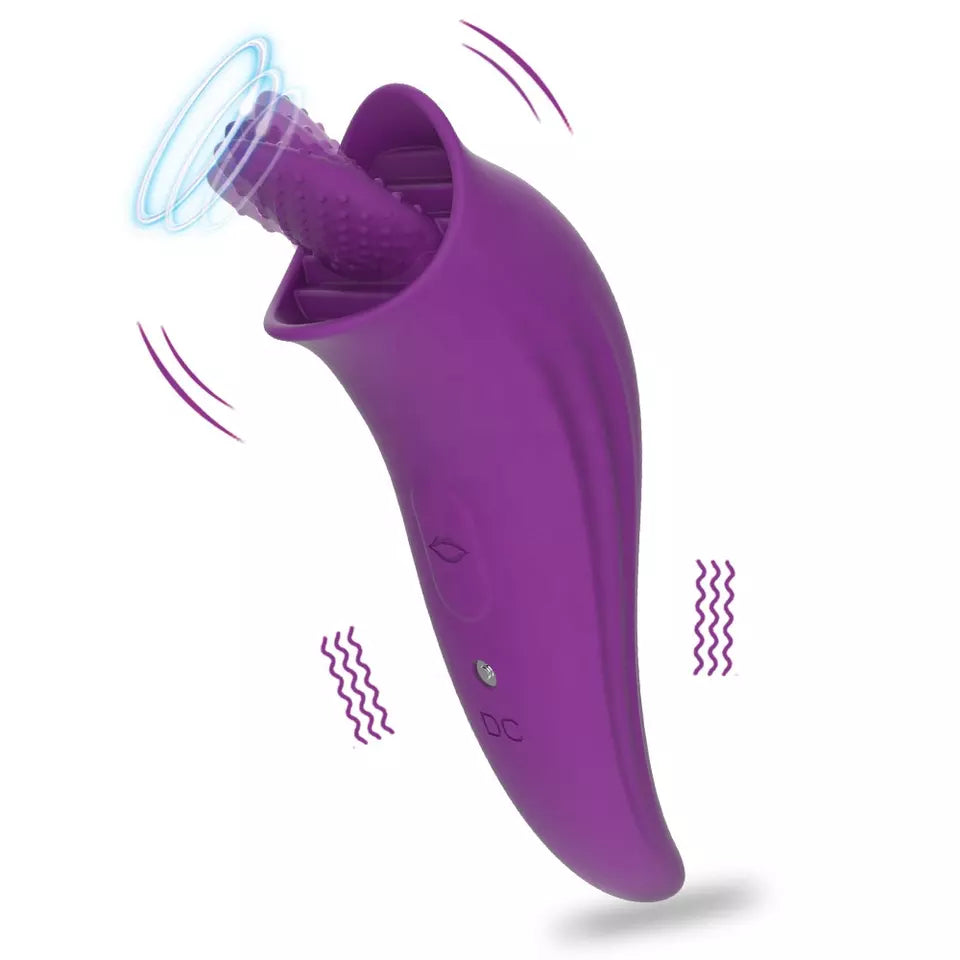 Vibrador para lamer recargable sensual