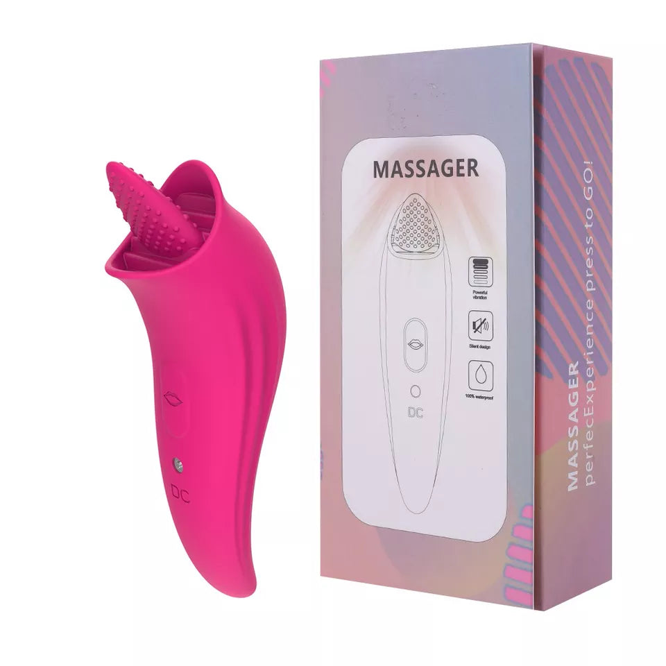 Vibrador para lamer recargable sensual