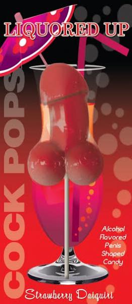 Lollipop con licor de Cock Pop