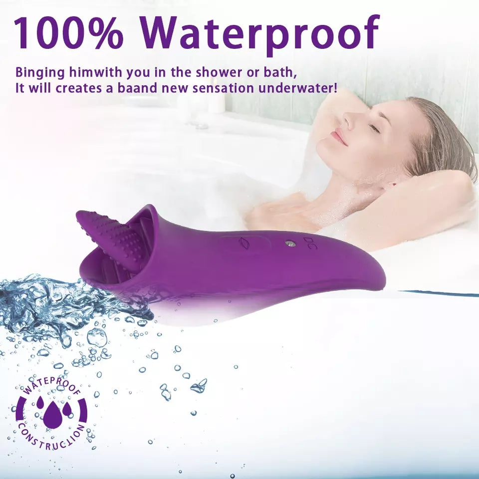 Vibrador para lamer recargable sensual