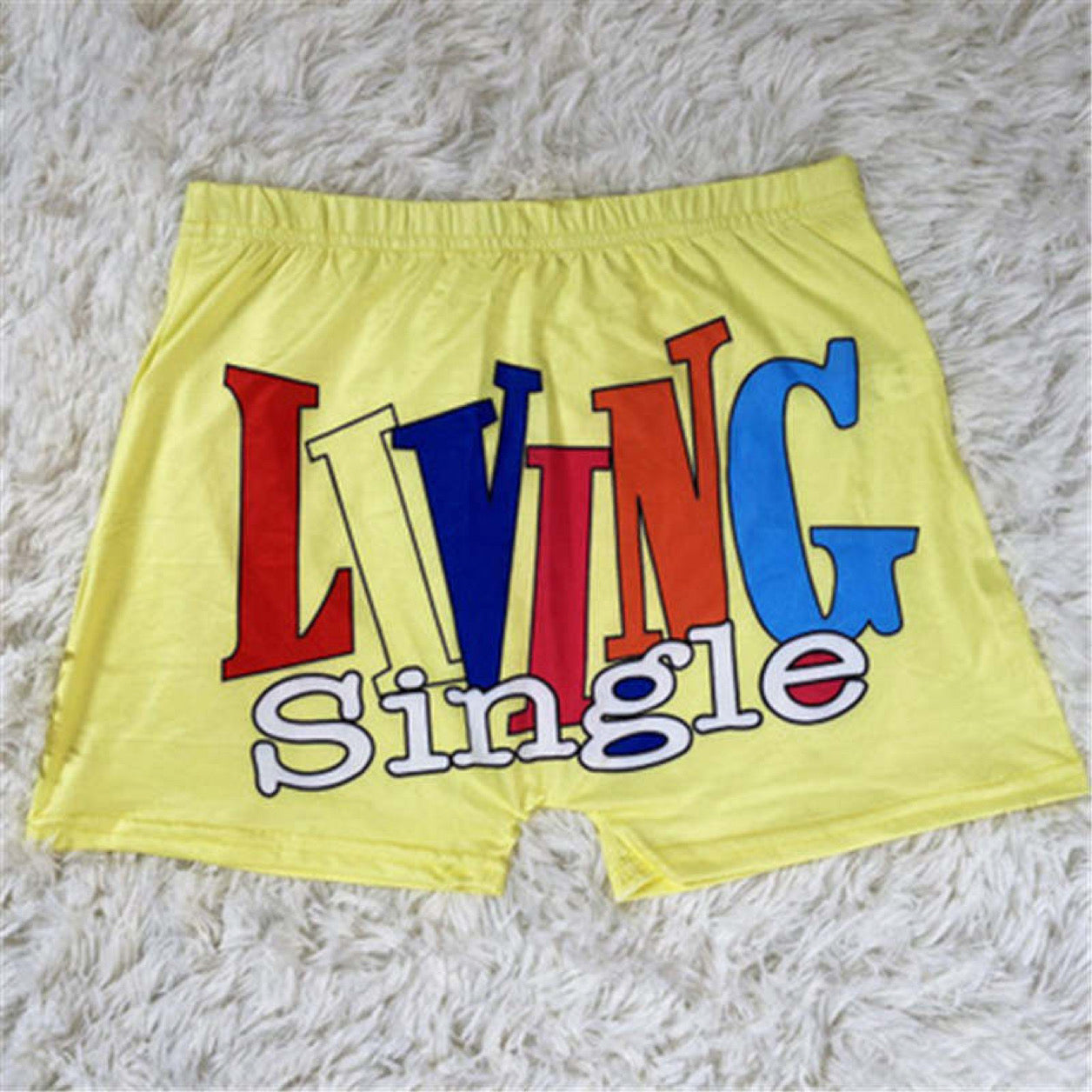 LIVING SINGLE SNACK SHORTS