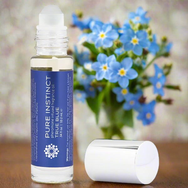 Pure Instinct Pheromone True Blue Fragancia Roll On