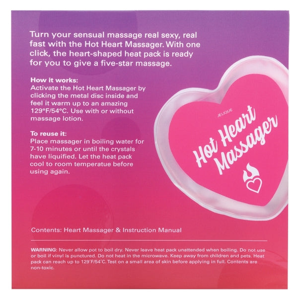HOT HEART MASSAGER Reusable Warming Massager