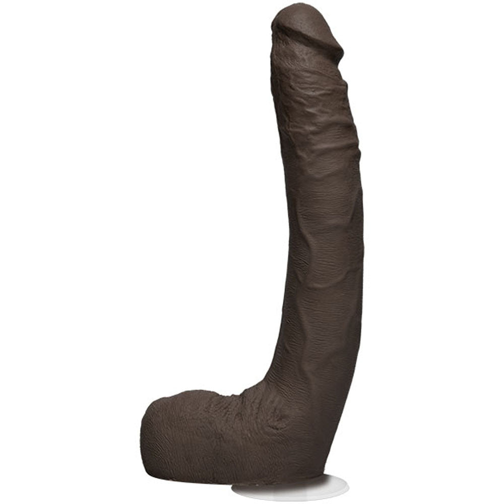 Signature Cocks - Jax Slayher - Polla Ultraskyn de 10 pulgadas con ventosa extraíble Vac-U-Lock