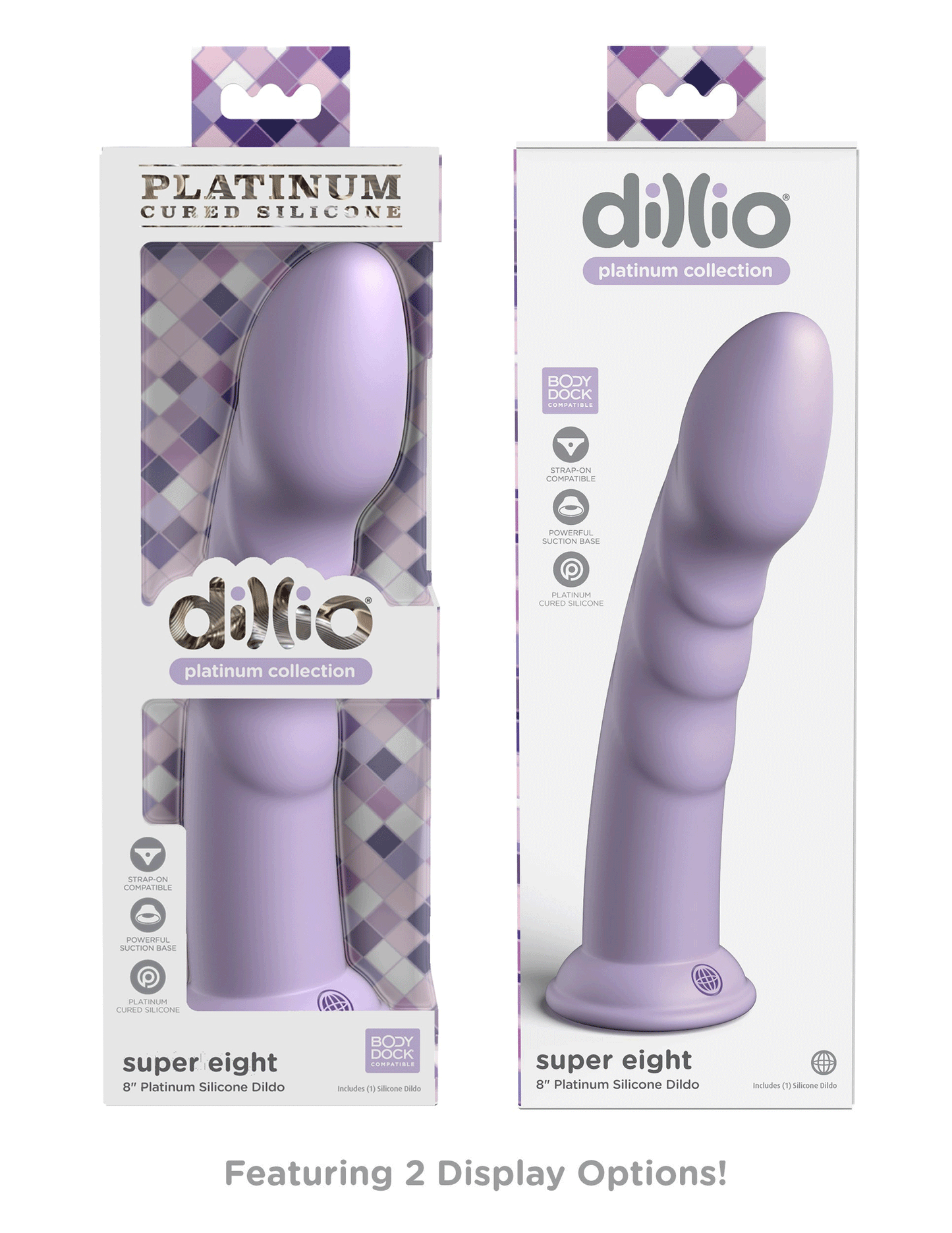 Dillio Platinum - Super Eight Dildo