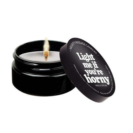 Light Me if You're Horny - Massage Candle