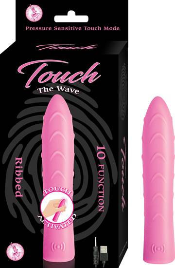 Touch The Wave Ribbed Vibrator