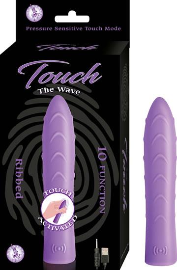 Touch The Wave Ribbed Vibrator