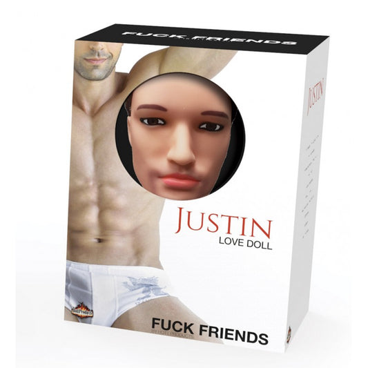 F*ck Friends Justin Blow up Doll with Cock
