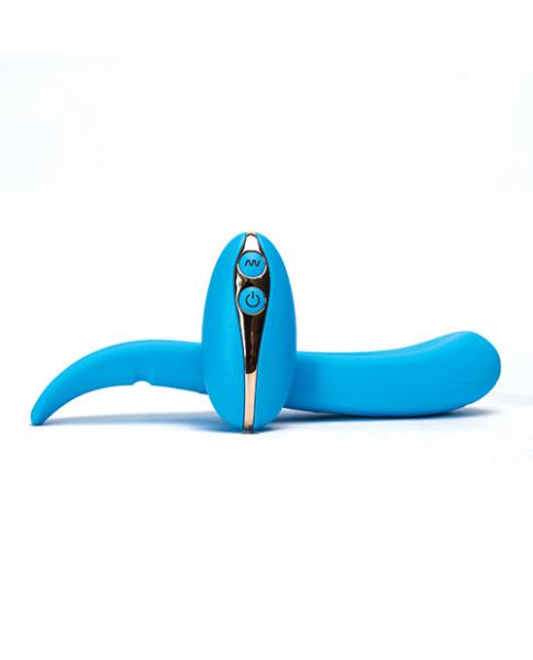 The Luvslide Vibrador Para Parejas Con Control Remoto - Azul