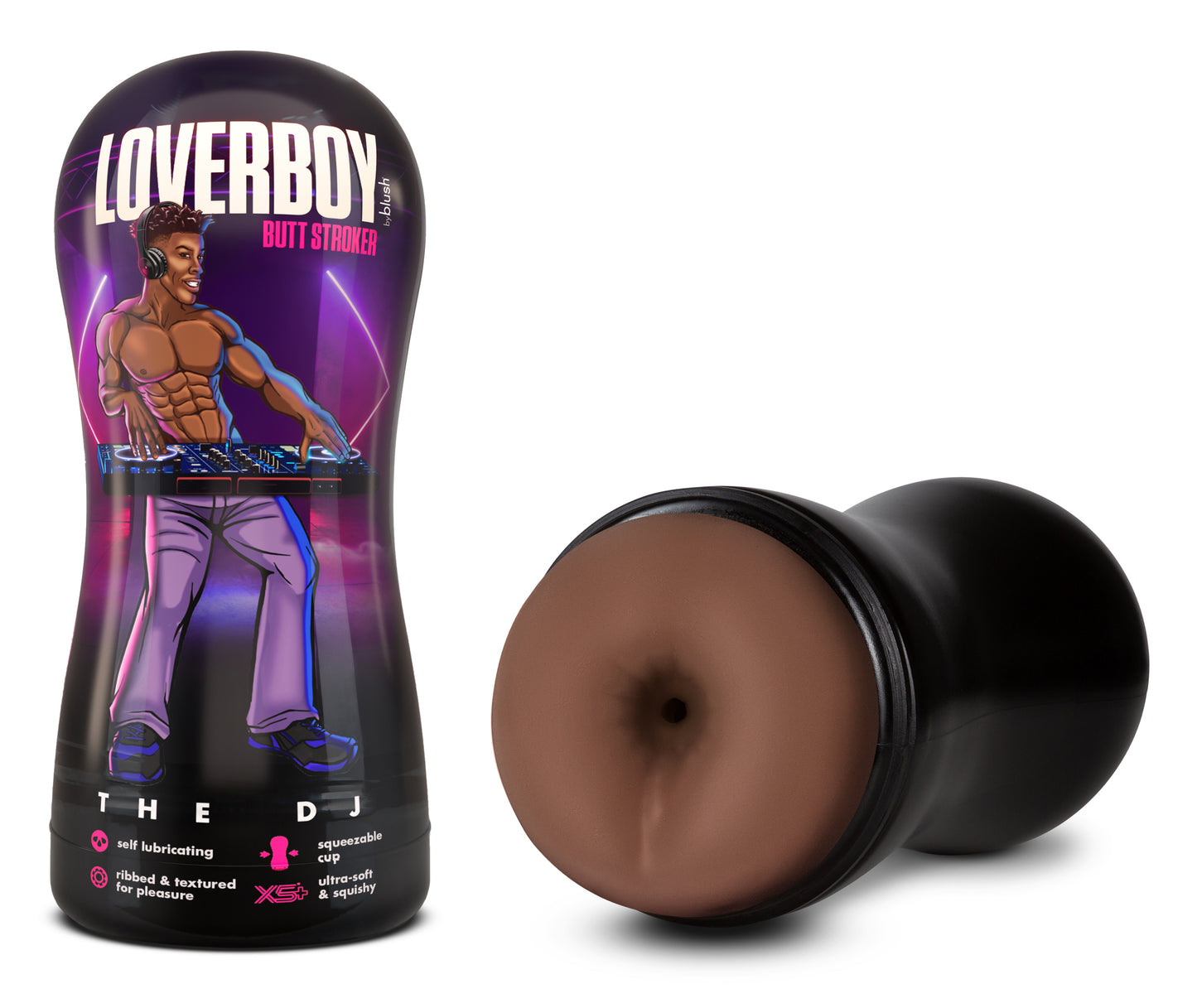 Loverboy - the Dj - Self Lubricating Stroker - Brown